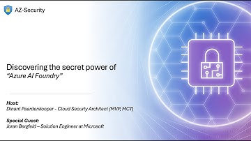 Episode 26 - "Discovering the secret power of Azure AI Foundry"