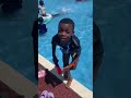 初めてのプール/First time Swimming pool