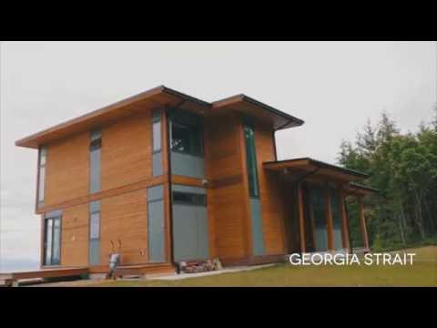 Tamlin Homes: Georgia Straight Custom Home on Galiano Island