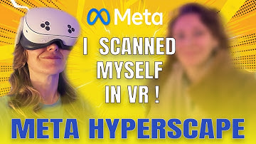 Meta Hyperscape - I scanned myself ! (Meta Quest 3s VR)