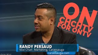 On CHCH TV's ONTV : Talking Carassauga , Interim Place , Mississauga Gives