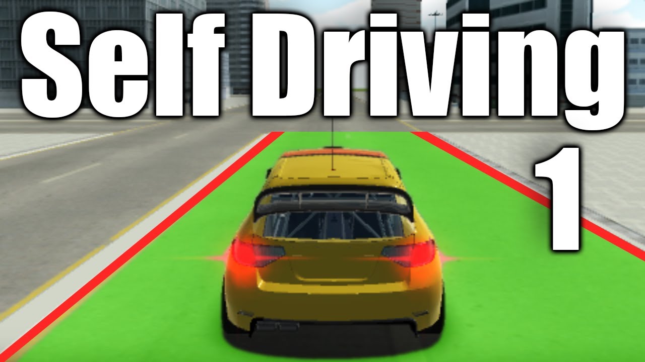 Self Driving Game with Python and OpenCV - Part 1 - YouTube
