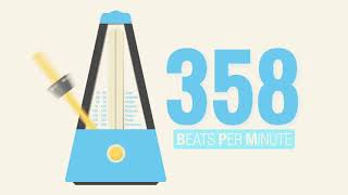 358 BPM Metronome | The BLuetiFuLL MeTRoNoME