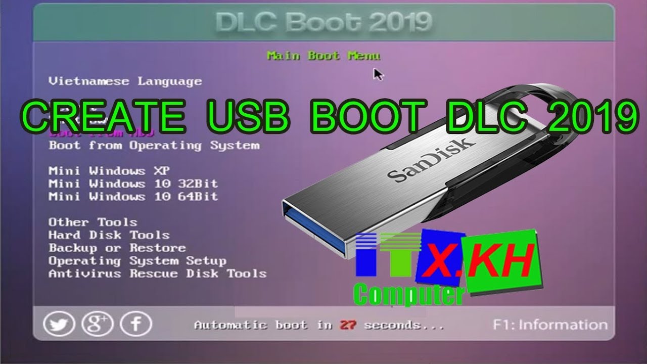 Create usb boot dlc 2019 - YouTube
