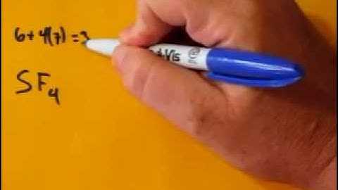 Lewis Dot Structure of SF4 (Sulfur TetraFluoride)