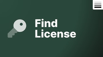 Find Your License Key (Where to Look)