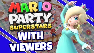 [🔴LIVE ] Mario Party Superstars | Playing With Viewers!