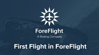 First Flight in ForeFlight