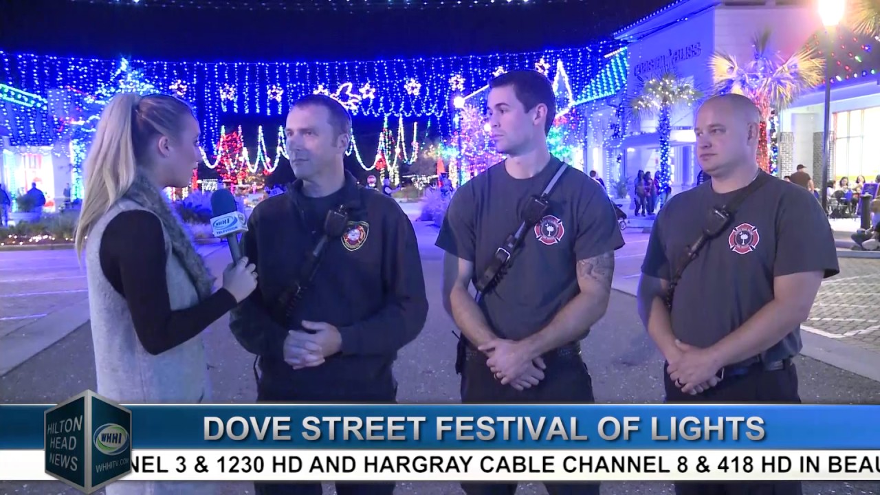 HILTON HEAD NEWS Dove Street Festival of Lights 12122016 YouTube