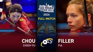 Chieh-Yu Chou vs  Pia Filler ▸ 2024 Las Vegas Open by Rums of Puerto Rico