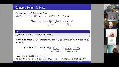 2021 06 11 RTS Daletskii Stochastic Camassa Holm