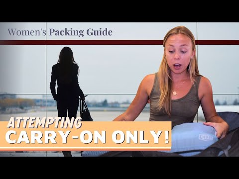 Attempting to Pack in a Carry-On Only (from an over-packer!) ft. @CrosbyGraceTravels