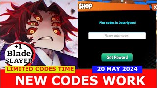*NEW CODES*[Breath] +1 Blade Slayer [UPD] ROBLOX | LIMITED CODES TIME | MAY 20, 2024
