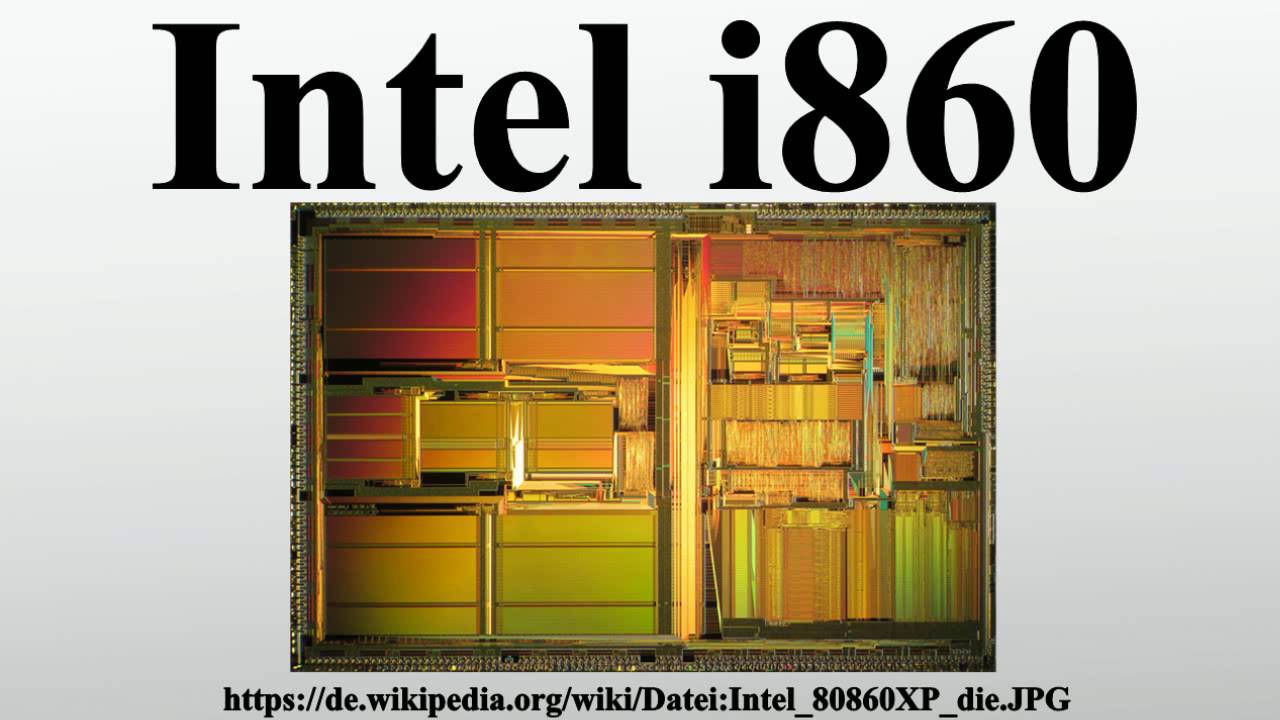 Intel i860 - YouTube