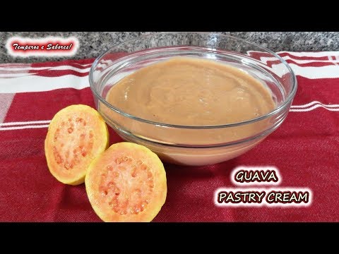 GUAVA PASTRY CREAM delicious and very easy