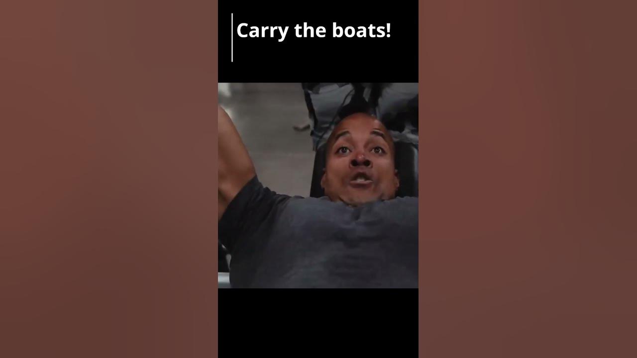 Who is going to carry the boats!? 🧠 💪 David Goggins YouTube