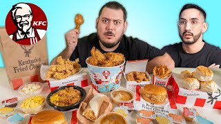 We ate the ENTIRE KFC menu