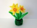 How to make a Pipe Cleaner Daffodil