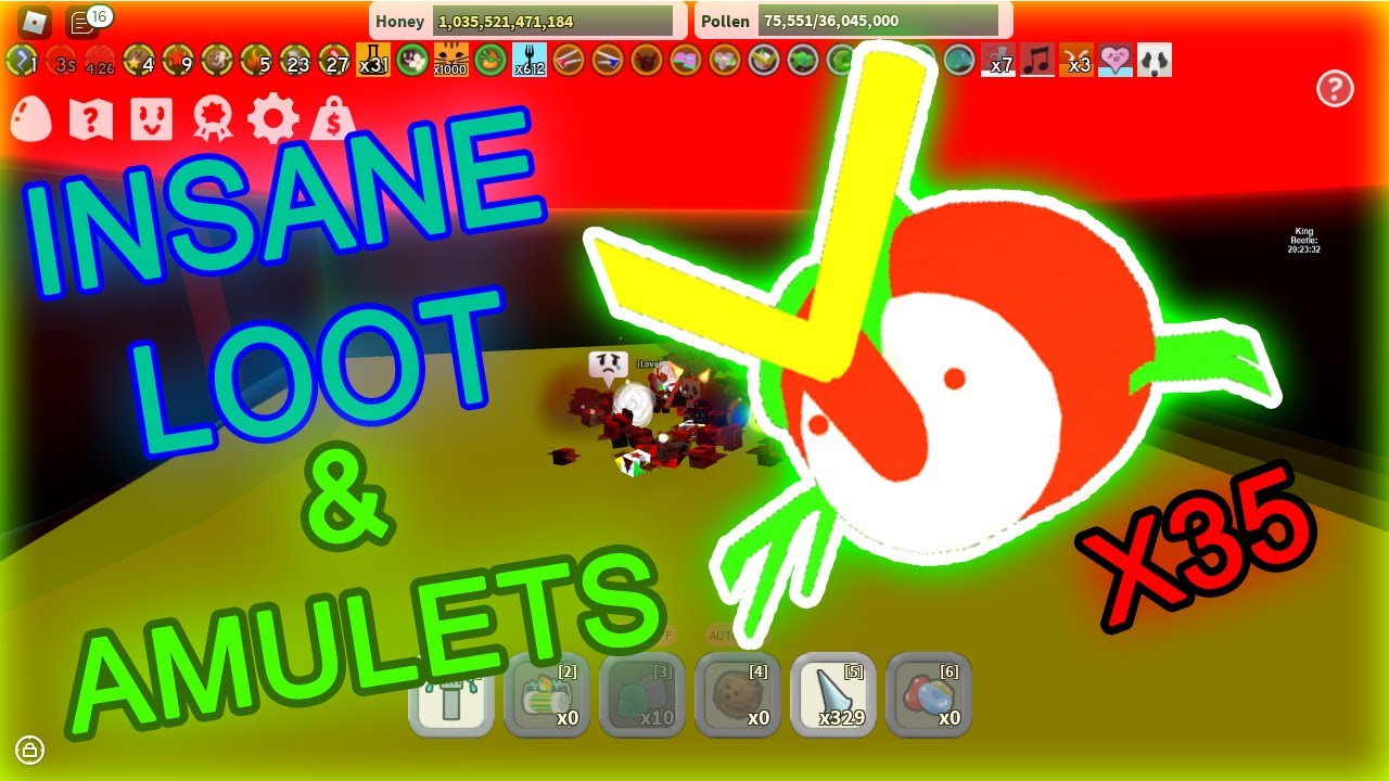 Ultimate King Beetle Loot Compilation | Bee Swarm Simulator