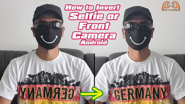 How to Flip Selfie Photo in Android: Un-mirror Your Picture | ENG & DE