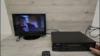 Sharp VC-A410 VC-A410U Video Cassette Recorder Player VCR With Remote