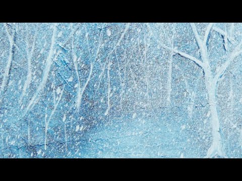 油絵 油彩 絵画 【吹雪の森】 hqdefault.jpg