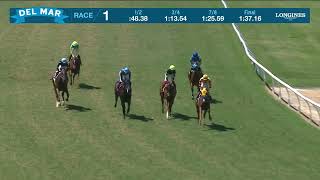 Tariff wins race 1 at Del Mar 8/31/25