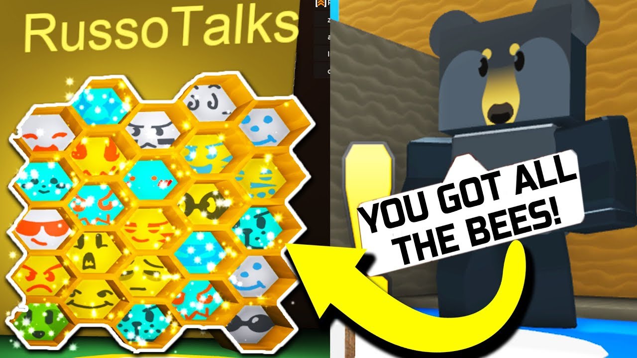 UNLOCKING EVERY BEE IN THE GAME Roblox Bee Swarm Simulator YouTube