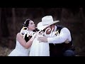 Groom reads vows to his new daughter at this beautiful outdoor Oklahoma wedding...