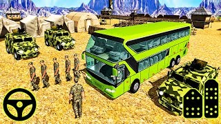 Army Bus Driver - Offroad Driving Transport Soldier 2019 - Android GamePlay screenshot 5