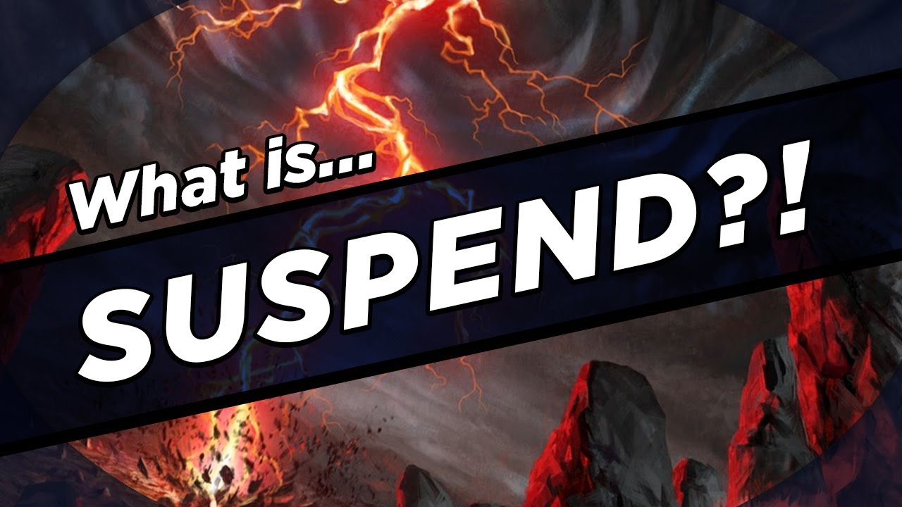 suspend คือ 2022 New What IS Suspend?!