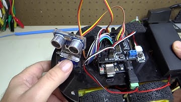 Elegoo SRC kit 39 Lesson 4 obstacle avoidance car final