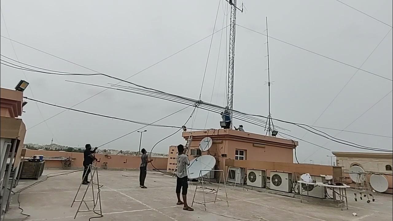Antenna Installation A71UN YouTube