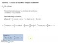 Integral Indefinida ejemplos básicos