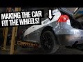 Arch Grinding & Gearbox Building  - Part 6 - MK5 GOLF EX VW CUP CAR - DARKSIDE DEVELOPMENTS