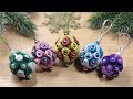 3 Идеи ёлочных игрушек из фоамирана своими руками 🎄 3 DIY christmas ornaments