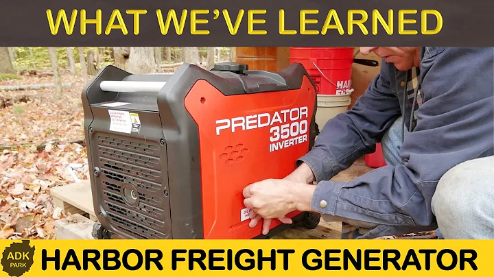 Harbor Freight Predator 3500 Watt Inverter Generator - 122 HOUR UPDATE & What We've Learned
