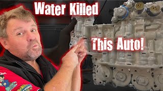 automatic transmission full of water!