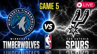 Minnesota Timberwolves vs San Antonio Spurs - Game 5 NBA Playoffs - Western Conference Semifinals screenshot 5