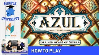 Azul Stained Glass of Sintra Board Game –How to Play & Setup (Full Rules our BEST Azul Tutorial?)