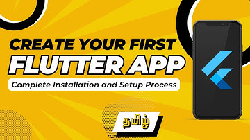 How to Create Your First Flutter App 😎 | Complete Setup 🚀 | Tamil