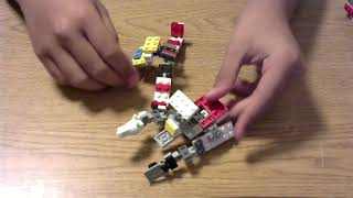 lego getter robo showcase