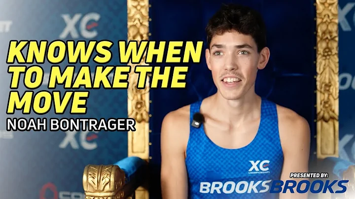 Experience is Key For Noah Bontrager Before 2025 Brooks XC Championships