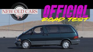 1996 Toyota Previa Supercharged Road Test - Vintage Reviews by New Old Cars TV