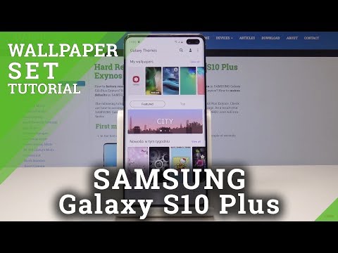 How to Change Wallpaper in Samsung Galaxy S10 Plus – Update Home & Lock Screen