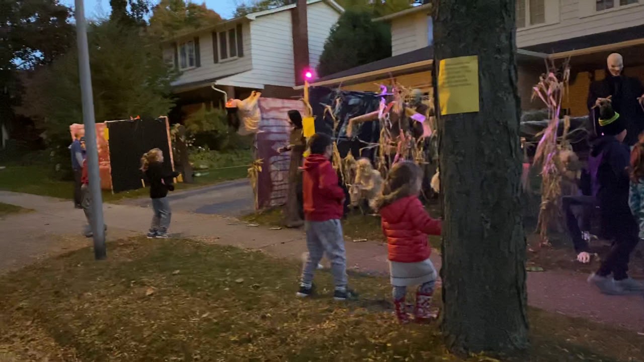 2020 Halloween yard display YouTube