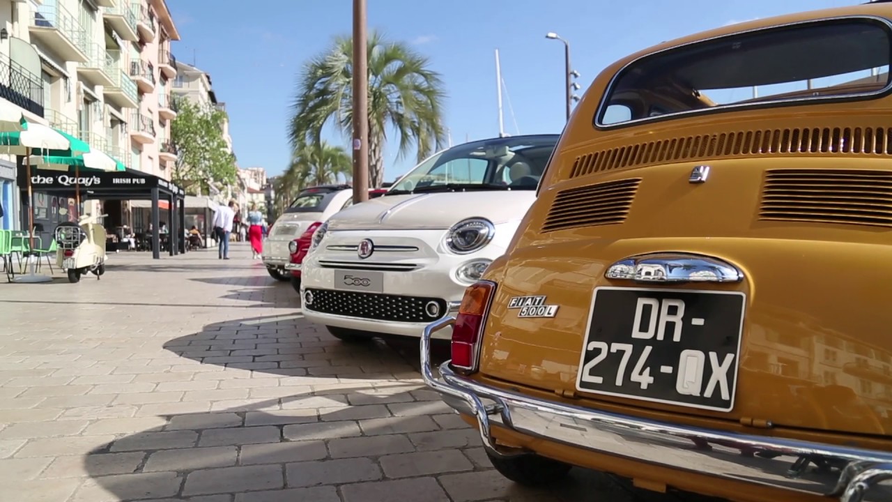 La Fiat 500 60me anniversaire sinvite  Cannes 