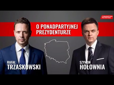 O ponadpartyjnej prezydenturze. Rozmowa Rafała Trzaskowskiego z Szymonem Hołownią