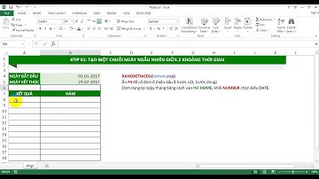 #Tip01: Tạo một chuỗi ngày ngẫu nhiên giữa 2 khoảng thời gian