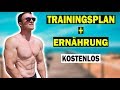 Definierte Muskulatur Zuhause schnell aufbauen | Trainingsplan und Ernährung